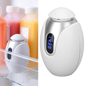Jeanoko Ozone Deodorizer, Rechargeable Ozone er Portable Multifunction ABS Smart for Refrigerator