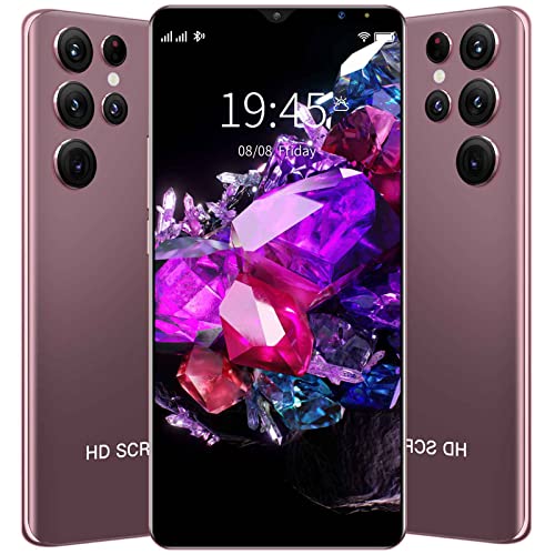 Unlocked Smartphones, Android Smart Phone HD Full Screen Phone, Dual SIM Unlocked Cell Phone, 6.0-inch Touch Screen Mobile Cell Phone, 512MB+4GB RAM, Removable Back Cover (Rose Red)