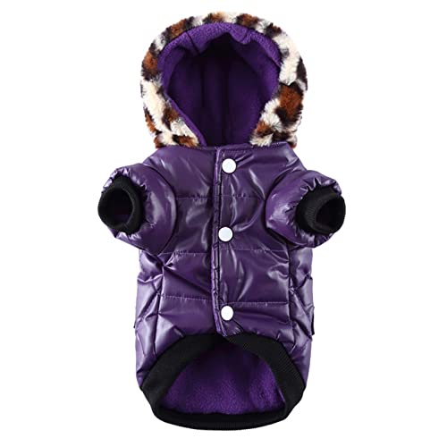 Pet Clothes for Small Dogs Girls Dress Small Puppy Warm Winter Sweater Hoodie Clothes Doggy Cat Waterproof Thick Coat for Small Breed Dog Like Chihuahua