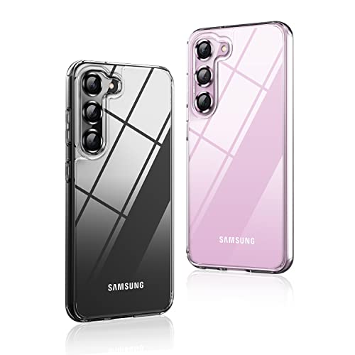 NALLOT Samsung Galaxy S23 Clear Case, Military Grade Drop Protection, Shockproof Bumpers for S23 5G 6.1" (Non-Yellowing)