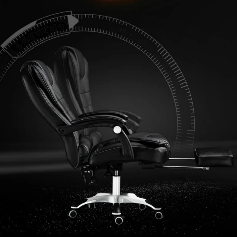 LUKEO Office Chair Home Computer Chair PU Comfortable Swivel Gaming Chair Point Massage