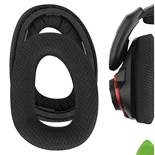 Geekria Comfort Replacement Ear Pads for Sennheiser GSP 600, GSP 670, GSP 500 Professional, GSP 601, GSP 602 Headphones Ear Cushions, Headset Earpads, Ear Cups Cover Repair Parts (Black)