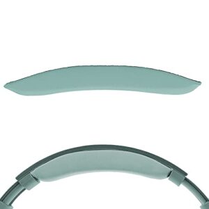 geekria protein leather headband pad compatible with sony mdr-100abn, wh-h900n, headphones replacement bands, headset headband cushion cover repair parts (grayish green)