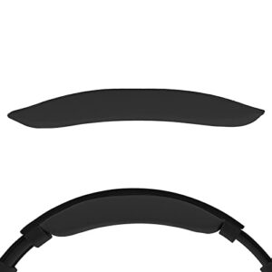 geekria protein leather headband pad compatible with sony mdr-100abn, wh-h900n, headphones replacement band, headset head cushion cover repair part (black)
