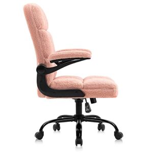 LUKEO Office Chairs Computer Armchair Fabric High Back Desk Chair for Bedroom (Color : D, Size : 1)