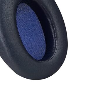 Geekria QuickFit Replacement Ear Pads for Sony WH-XB910N Headphones Ear Cushions, Headset Earpads, Ear Cups Cover Repair Parts (Blue)