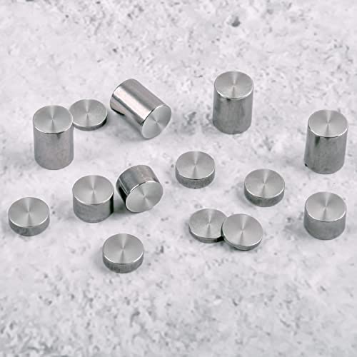 Cylindrical Tungsten Weights for Wood Car with 4 Different Sizes Total 3.75 OZ ，Letting Your Wood Car to The 5 oz Limit and Optimizing Your Wood Car for Speed Fastest