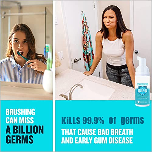 2PCS Mouthwash, Calculus Removal, Teeth Whitening, Healing Mouth Ulcers, Eliminating Bad Breath, Preventing and Healing Caries, Tooth Regeneration