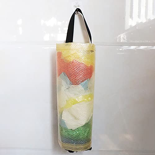 Hanging Hanging Rubbish Bag Bag Extraction Bag Box Round Miscellaneous Kitchen Storage Convenient Bag Organizer Kitchen Storage Wall Kitchen，Dining Bar Dough Kneading compatible with (Green, One Size)