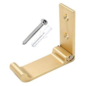 ＫＬＫＣＭＳ Foldable Aluminum Alloy Wall Mounted Coat Hook, Golden