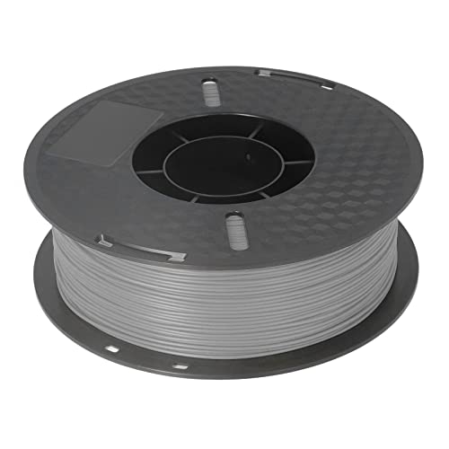 1.75mm PLA Print Filament, 3D Printer Roll Filament Plastic Shell 1kg Spool for Industrial Devices(Silver)