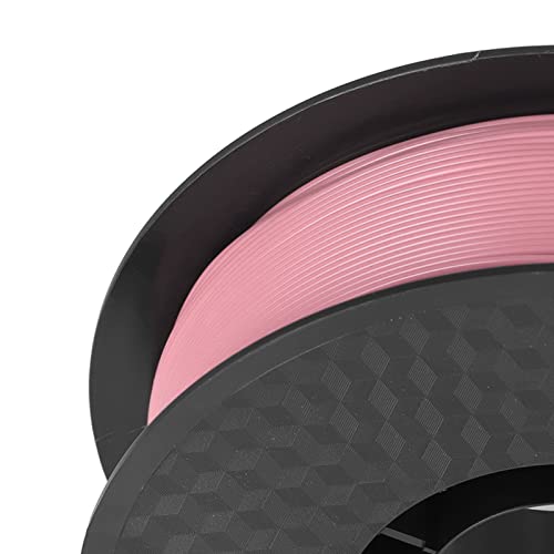 PLA Filament, 3D Printer Consumable 1kg Anti Clogging for Printing(Pink)