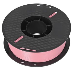 PLA Filament, 3D Printer Consumable 1kg Anti Clogging for Printing(Pink)