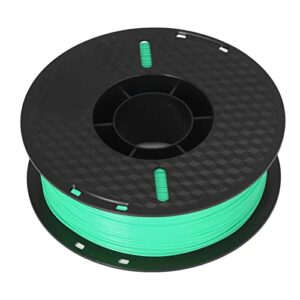1.75mm pla print filament, 3d printer roll filament plastic shell 1kg spool for industrial devices(green)