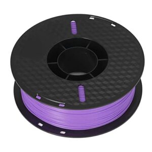 1.75mm pla print filament, 3d printer roll filament plastic shell 1kg spool for industrial devices(purple)