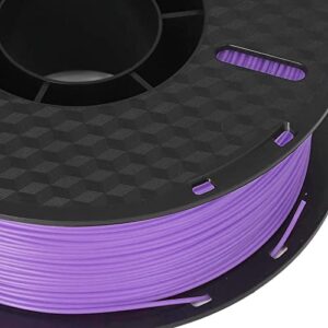 1.75mm PLA Print Filament, 3D Printer Roll Filament Plastic Shell 1kg Spool for Industrial Devices(Purple)