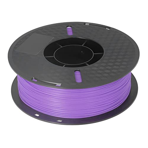 1.75mm PLA Print Filament, 3D Printer Roll Filament Plastic Shell 1kg Spool for Industrial Devices(Purple)