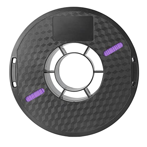 1.75mm PLA Print Filament, 3D Printer Roll Filament Plastic Shell 1kg Spool for Industrial Devices(Purple)