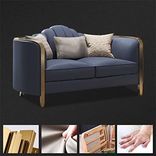 FZZDP Home Furniture Bedroom Small Leisure Lazy Sofa Combination Living Room Leather Large Sofa