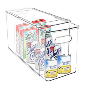 bealy can organizer for refrigerator,refrigerator organizer bins,extra large stackable fridge organizer,pantry, makeup,bathroom organizer