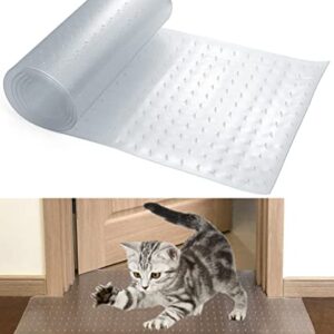 Carpet Protector for Pets - Cat Carpet Protector for Doorway, 8.2Ft Heavy Duty Plastic Carpet Protector