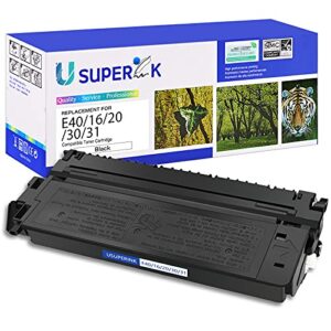 usuperink high yield compatible toner cartridge replacement for canon e40 e30 e31 e16 e20 works with pc-980 pc-981 pc-920 pc-921 pc-940 pc-745 pc-735 pc-420 pc-425 fc100 120 printer (black, 1-pack)
