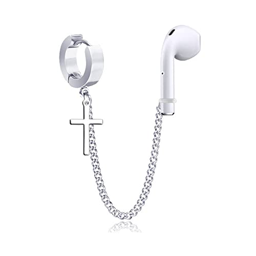 LRGKMCWTOB Anti-Lost Earrings Hook for Airpods AirPods Pro Anti Lost Ear Clips Pendant for Women and Men Earring Hanging Chain for Suitable for Hiking/Jogging/Running/Gym 1PCS (Ear Buckle)