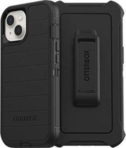 otterbox defender series screenless edition case for iphone 13 (only) - holster clip included - microbial defense protection - retail packaging - black