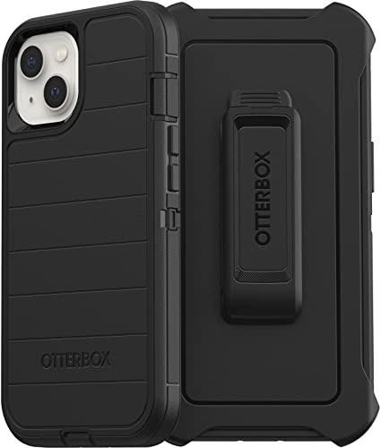 OtterBox Defender Series Screenless Edition Case for iPhone 13 (Only) - Holster Clip Included - Microbial Defense Protection - Retail Packaging - Black