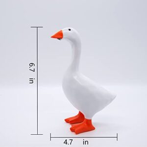 TTKX-BLTU Magnetic Duck Key Holder, Magnetic Goose Key Hooks,Naughty Goose,Cute Keychain, Beautiful Desktop Decoration, Porch Decoration, Funny Home Decorations for Your Home