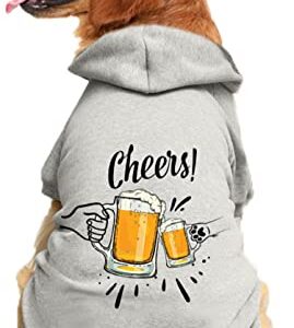 Harbyel Dog Hoodies Pet Clothes Hooded Sweatshirt for Dog Cat Large Sweater Dog Coats Soft Owner and Pet Hoodies are Sold Separately