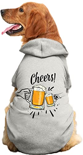 Harbyel Dog Hoodies Pet Clothes Hooded Sweatshirt for Dog Cat Large Sweater Dog Coats Soft Owner and Pet Hoodies are Sold Separately