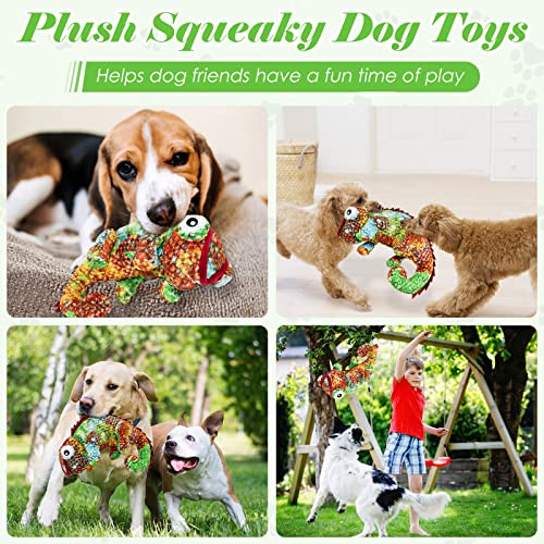 Dog Toys/Squeaky Dog Toys/Large Dog Toys/Plush Dog Toys/Big Dog Toys/Stuffed Dog Toys/Dog Toys for Large Dogs/Durable Dog Toys/Puppy Chew Toys/Dog Chew Toys for Small, Medium, Large Dogs (Brown)