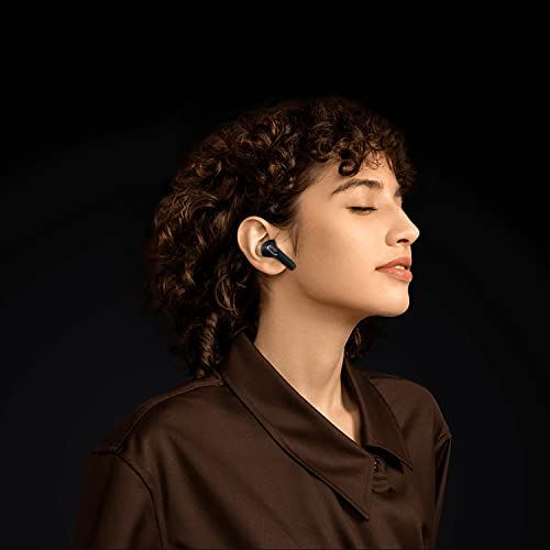 Wireless Earbuds Bluetooth 5.1 Headphones with Wireless Charging Case IPX7 Waterproof Stereo Earphones in-Ear Built-in Mic Headset, Auto Pairing Headphones for iPhone/Samsung/iOS/Android (Black)