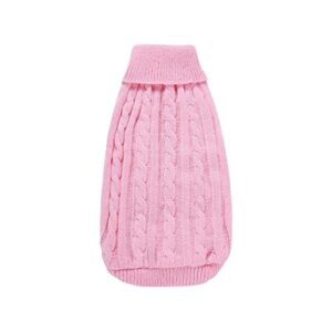 pet clothes for medium dogs female cat knitted jumper winter warm sweater puppy coat jacket costume pet apparel for large dogs girl