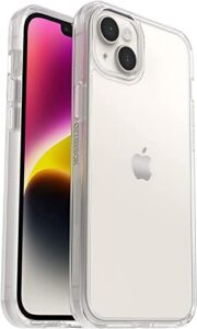 otterbox symmetry clear series case for iphone 14 plus (only) - non-retail packaging - clear