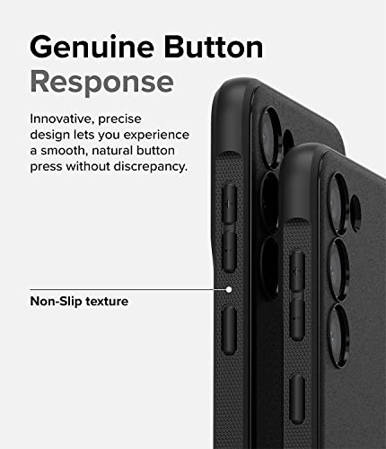 Ringke Onyx [Feels Good in The Hand] Compatible with Samsung Galaxy S23 Case, Anti-Fingerprint Technology Prevents Oily Smudges Non-Slip Enhanced Grip Precise Cutouts for Camera - Black