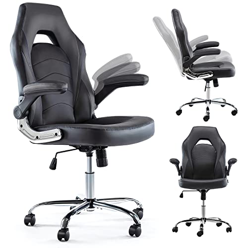 JHK Gaming Chair-Ergonomic Office, Light Grey