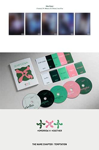 TOMORROW X TOGETHER TXT - THE NAME CHAPTER : TEMPTATION [Lullaby ver.] Album (Random ver.)