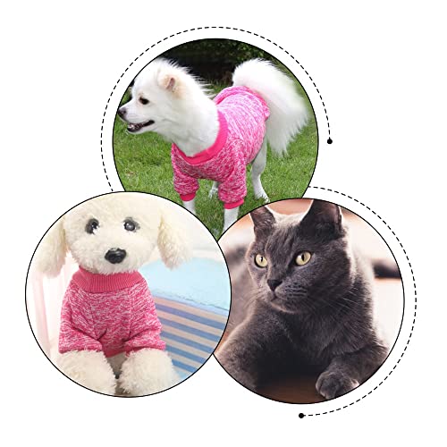 Dog Sweater Comfortable Dog Jumper Autumn and Winter Dog Hoodie for Dog Keep Warm Pet Decoration Family