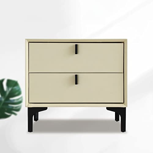 Bedside Table Wood Bedside Cabinet Storage Cabinet Modern Minimalist Living Room Bedroom Bedside Storage Drawer Small Cabinet Night Stand (Color : B)