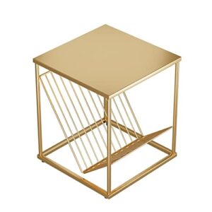 bedside table bedside table small minimalist design modern locker wrought iron bedroom bedside table for living room office hotel night stand (color : a)