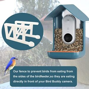 PIAOLGYI Country Fence for Bird Buddy Side Fence,Accessories Compatible with Bird Buddy Birdfeeder