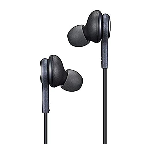 2023 in-Ear Sports Earbuds for Samsung Galaxy S22 Ultra Galaxy S21 Ultra 5G, Galaxy S10, S9 Plus, Note 10, Note 10+ - Designed by AKG - with Microphone and Volume Remote Type-C Connector-Black