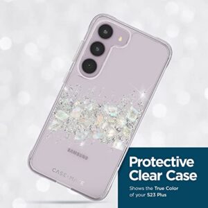 Case-Mate Samsung Galaxy S23 Plus Case [6.6"] [12FT Drop Protection] [Wireless Charging] Touch of Pearl Phone Case for Samsung Galaxy S23 Plus - Cute Sparkle Mother of Pearl Case w/Anti-Scratch Tech