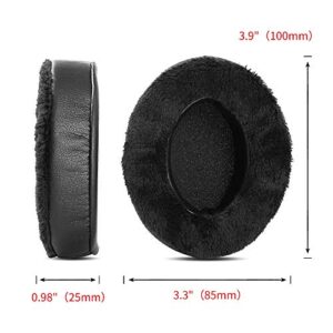 UT-BH001-YunYiYi Upgrade Ear Pads Ear Cushions Compatible with Utaxo UT-BH001 BH001 Over-Ear Headphones Replacement Earpads Ear Cups Parts (Velour Leather)