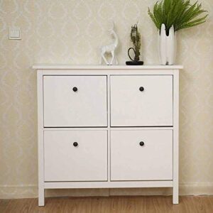 n/a fashion home shoe cabinet solid wood his doumen hall cabinet simplified mail delivery (color : onecolor)