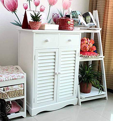 N/A Shoe Cabinets Shoe Rack Home Furniture Solid Wood Chaussure Country Style Shoe Shelf Sale