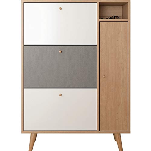 N/A Fashion Shoe Simple Hall -Thin Tipping Door Doorway Multifunctional Cabinet