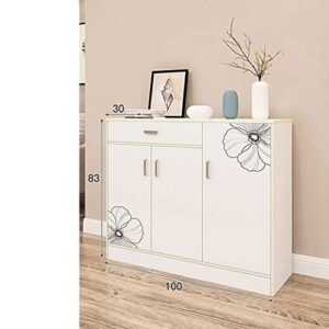n/a door storage small shoe cabinet simple assembly economical space-saving home shoe rack simple (color : model a)